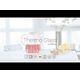 Троен свещник wilmax thermo glass 20 см