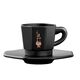 Комплект 8 части чаши за кафе 8-faces bialetti 75 мл черни