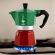Кафеварка moka express italy bialetti 6 чаши tricolore