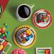 Комплект 2 чаши за капучино цвете britto icons 220 мл с чинийки