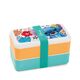 Кутия за обяд disney stitch 18х10 см pp бяла