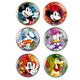 Комплект 6 чинии за десерт disney forever&ever 19 см, порцелан