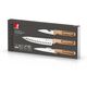 Комплект 3 броя ножове bergner charcoal мултифункционални