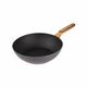 Уок тиган bergner charcoal 28х8 см кован алуминий multiclad non stick