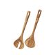 Комплект за сервиране на салата stellar olive wood 2 части