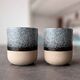 Комплект 2 бр керамични чаши за кафе/еспресо dévi nordic grey