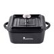 Мини тенджера masterpro cook&share 13.5х10.6х4.5см керамика квадратна