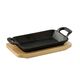 Мини тава с подложка masterpro cook&share 17x10x2.5см чугун