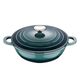 Съд за сервиране с капак bergner excalubur green 24х6.5см