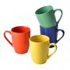 Kомплект 4 чаши benetton rainbow 330мл цветни, керамика