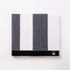 Плажна кърпа benetton black & white 90х160см черно и бяло, памук