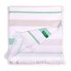Плажна кърпа хамам benetton rainbow 80х165см бежово и сиво