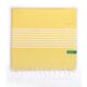Плажна кърпа хамам benetton rainbow 80х165см жълта