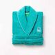 Халат за баня benetton rainbow l/xl светло син