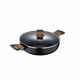 Съд за сервиране bergner earth black 28х7.5см с капак